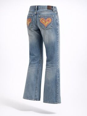 Chip & Pepper Y2K Bootcut JEANS USA WOMEN'S 27 Sweetheart